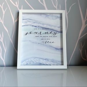 Quote Wall Art Decor